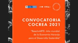 Imagen promocional de la convocatoria CoCrea (2021).