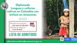 Diplomado Lenguas y culturas nativas en Colombia Lista de admitidos