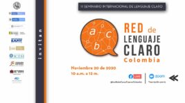 Imagen de la identidad gráfica de la iniciativa "Red de Lenguaje Claro".