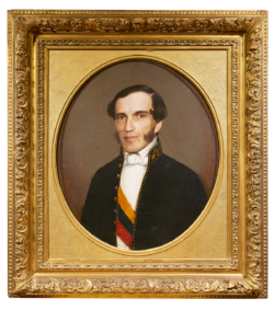 Esta es una fotografía de Rufino Cuervo Barreto (1841).