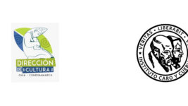 Esta imagen reúne los logos de la Dirección de Cultura de Chía, Cundinamarca y el Instituto Caro y Cuervo.